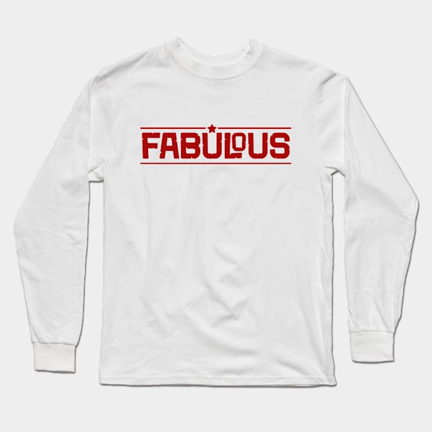 Fabulous Artwork Long Sleeve T-Shirt by SASTRAVILA